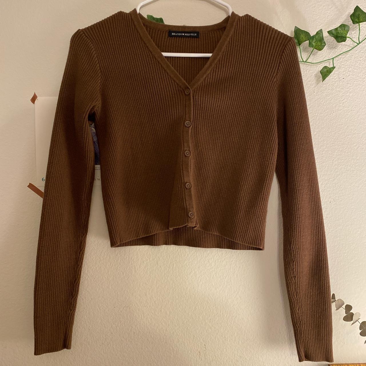 Cable Knit Cardigan Shannon Cardigan Brandy Melville Sweater - Main Image