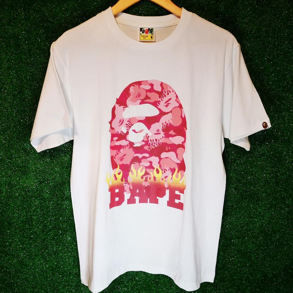 bape fire tee