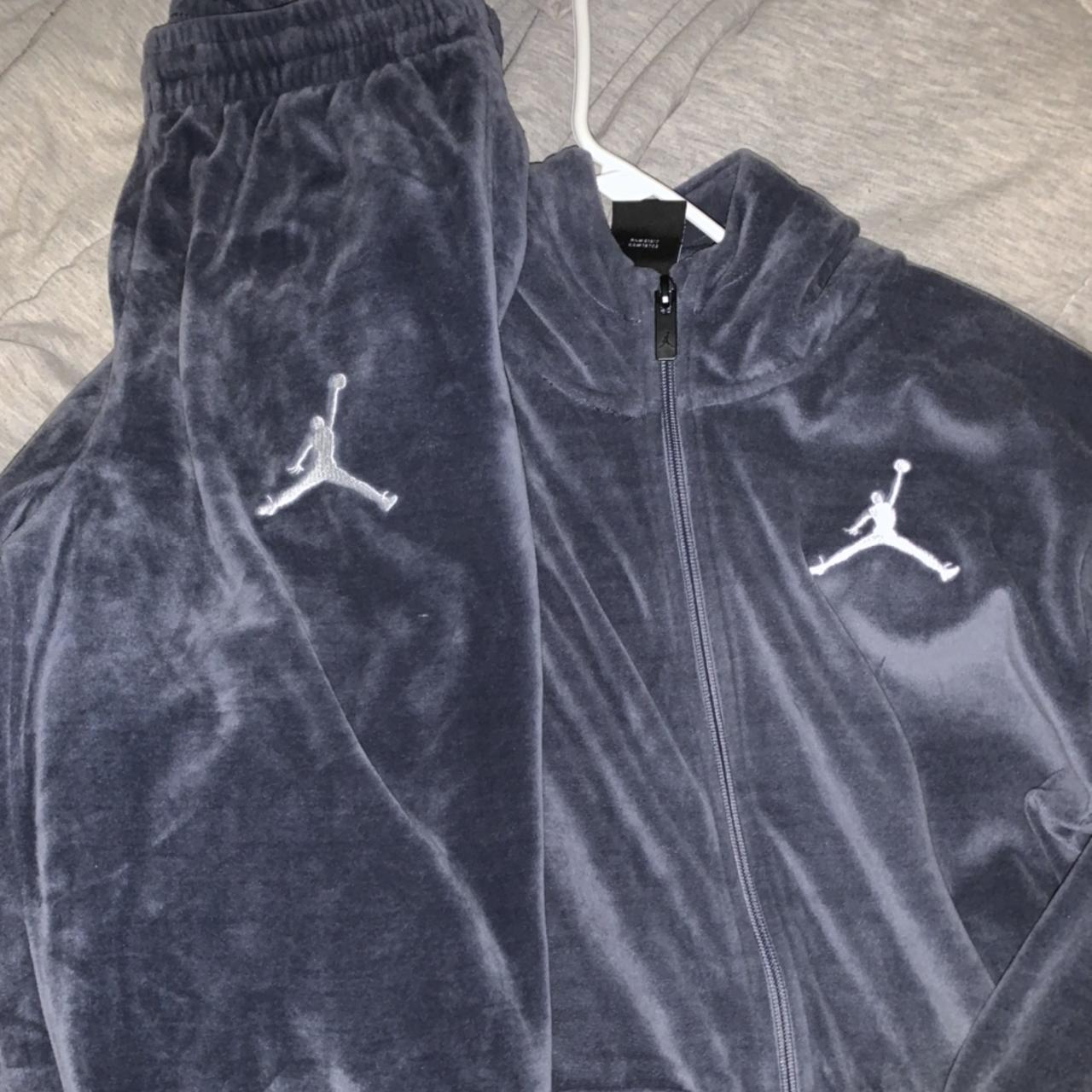 jordan velour sweatsuit