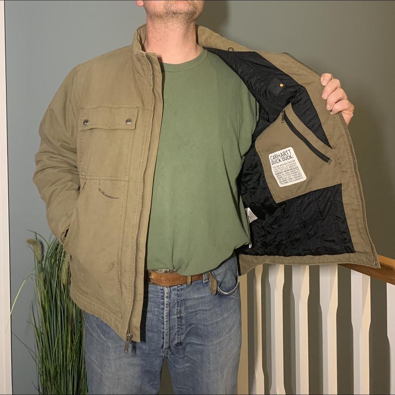 Carhartt Quick Duck Jacket. Size Large (L) Depop