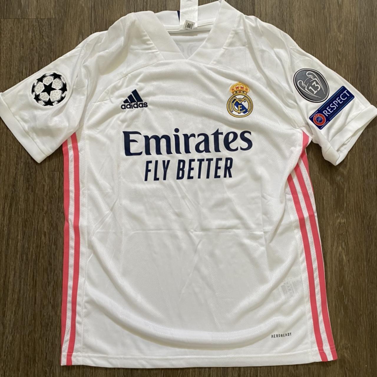 20/21 Real Madrid Marcelo 12 With Champion League | Depop