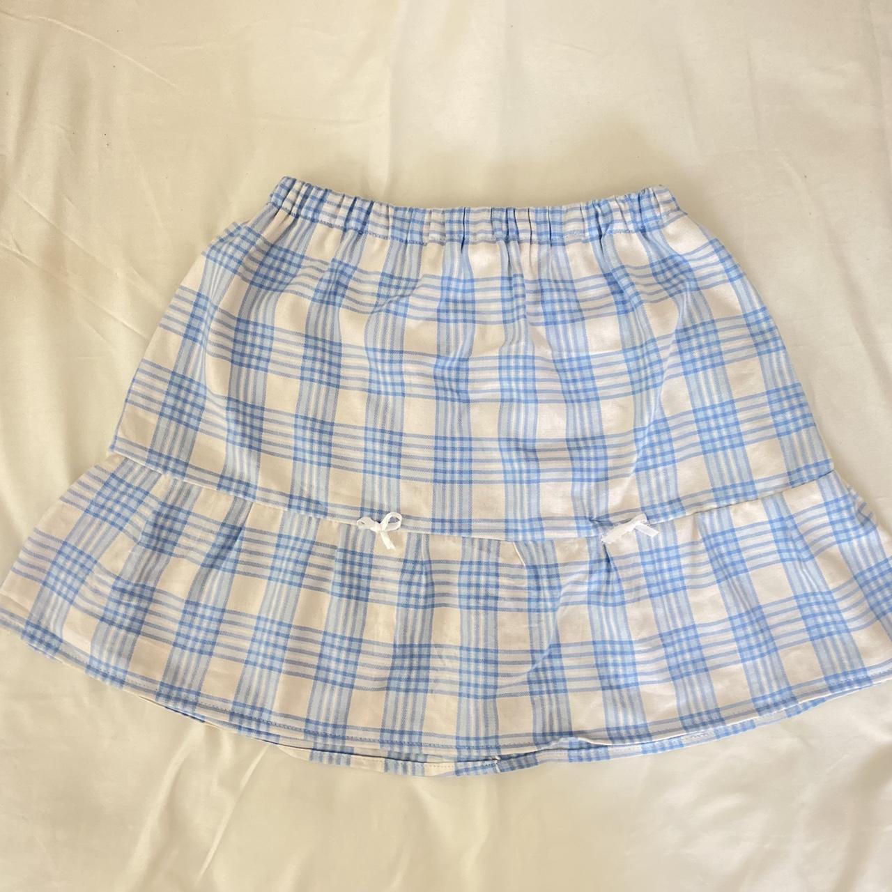 BLUE AND WHITE SKIRTS AVAILABLE 💙🤍💙🤍 Handmade with... - Depop