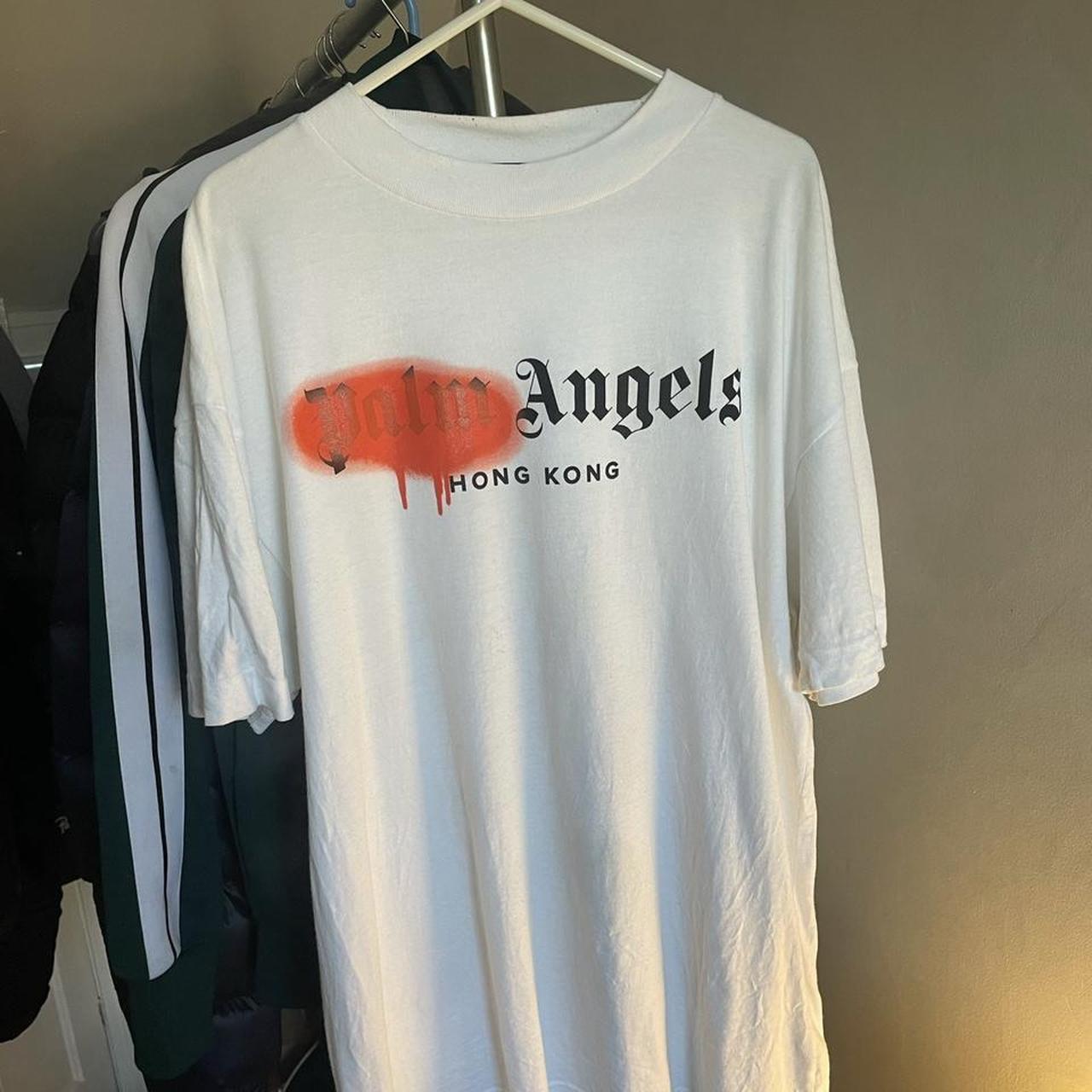 HONG KONG SPRAYED T-SHIRT on Sale - Palm Angels® Official