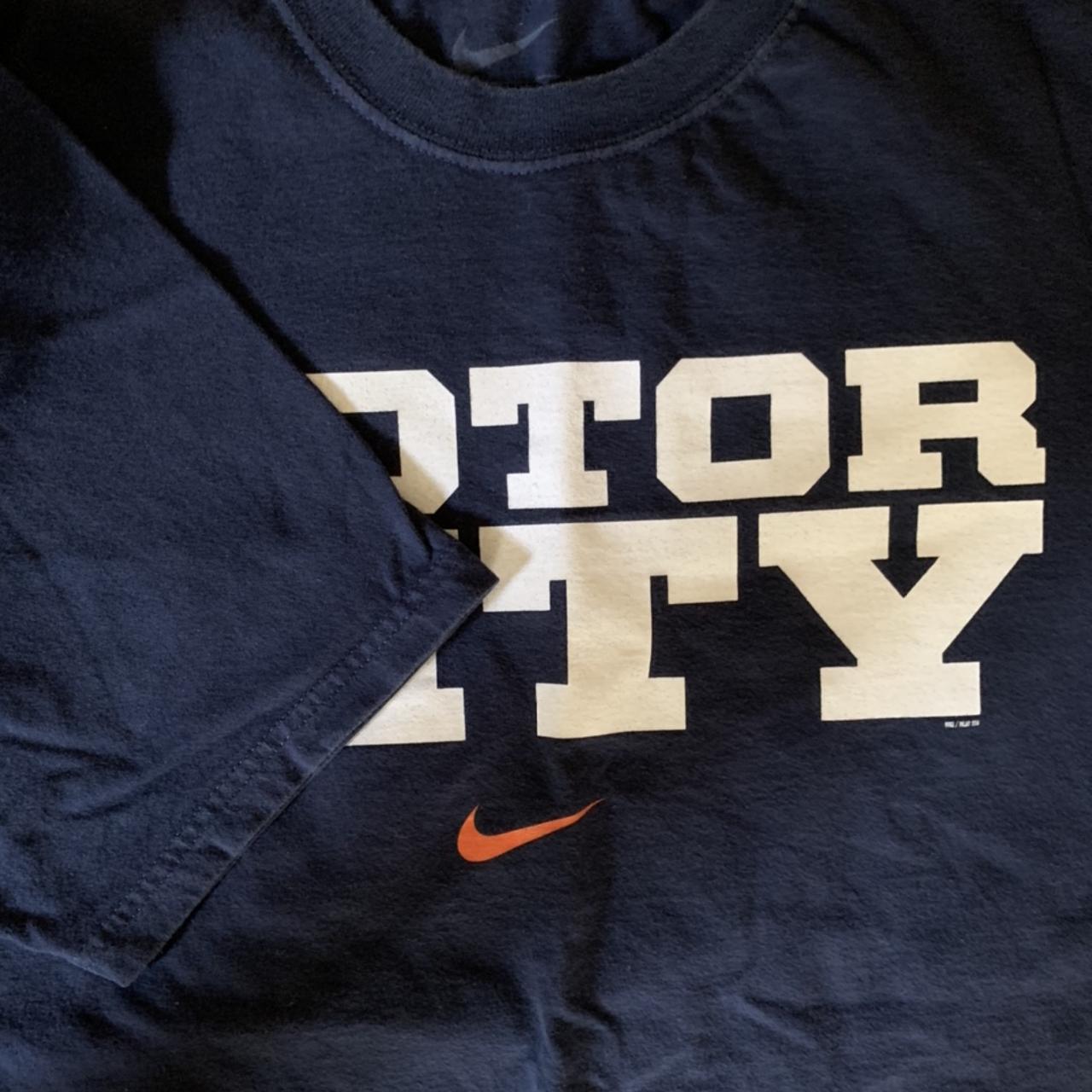 Nike Detroit tigers Motor City T-shirt Size - - Depop