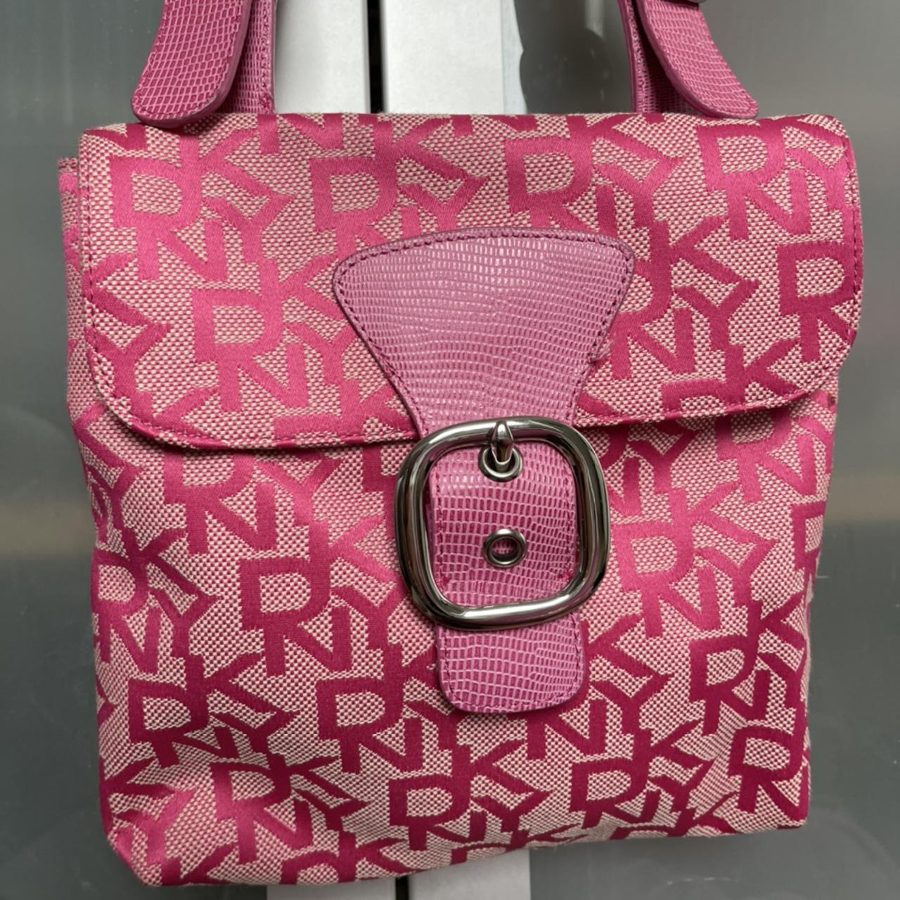 DKNY: shoulder bag for woman - Pink  Dkny shoulder bag R24E3A90 online at
