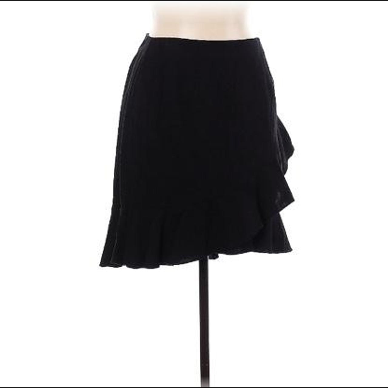 a-new-day-black-ruffle-skirt-new-with-tags-size-depop