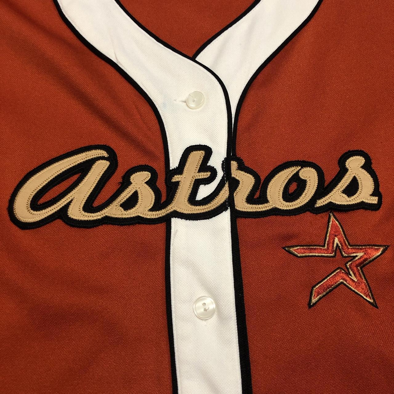 Vintage 2000s Astros Jersey embroidered and... Depop