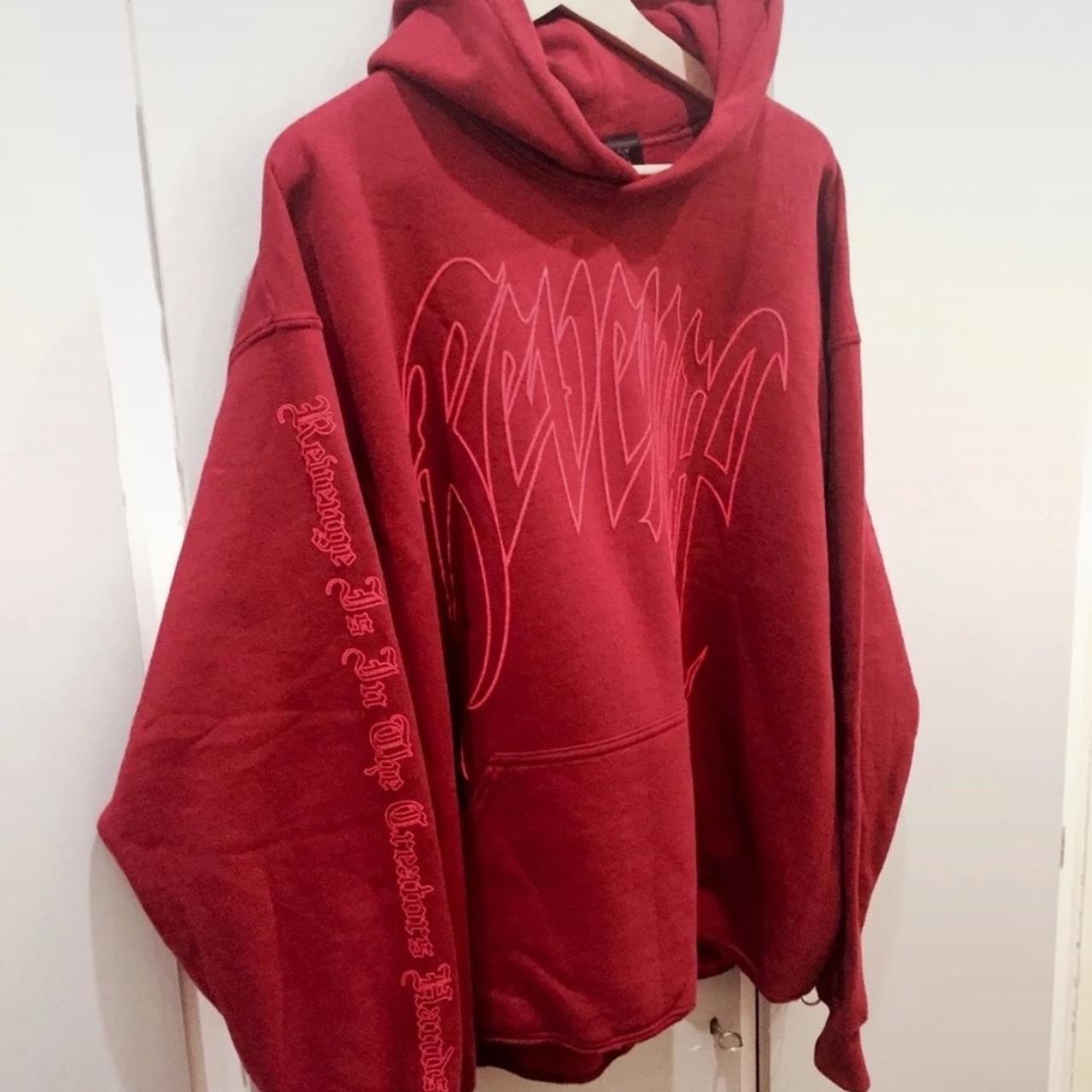 Xxxtentacion clearance hoodie red