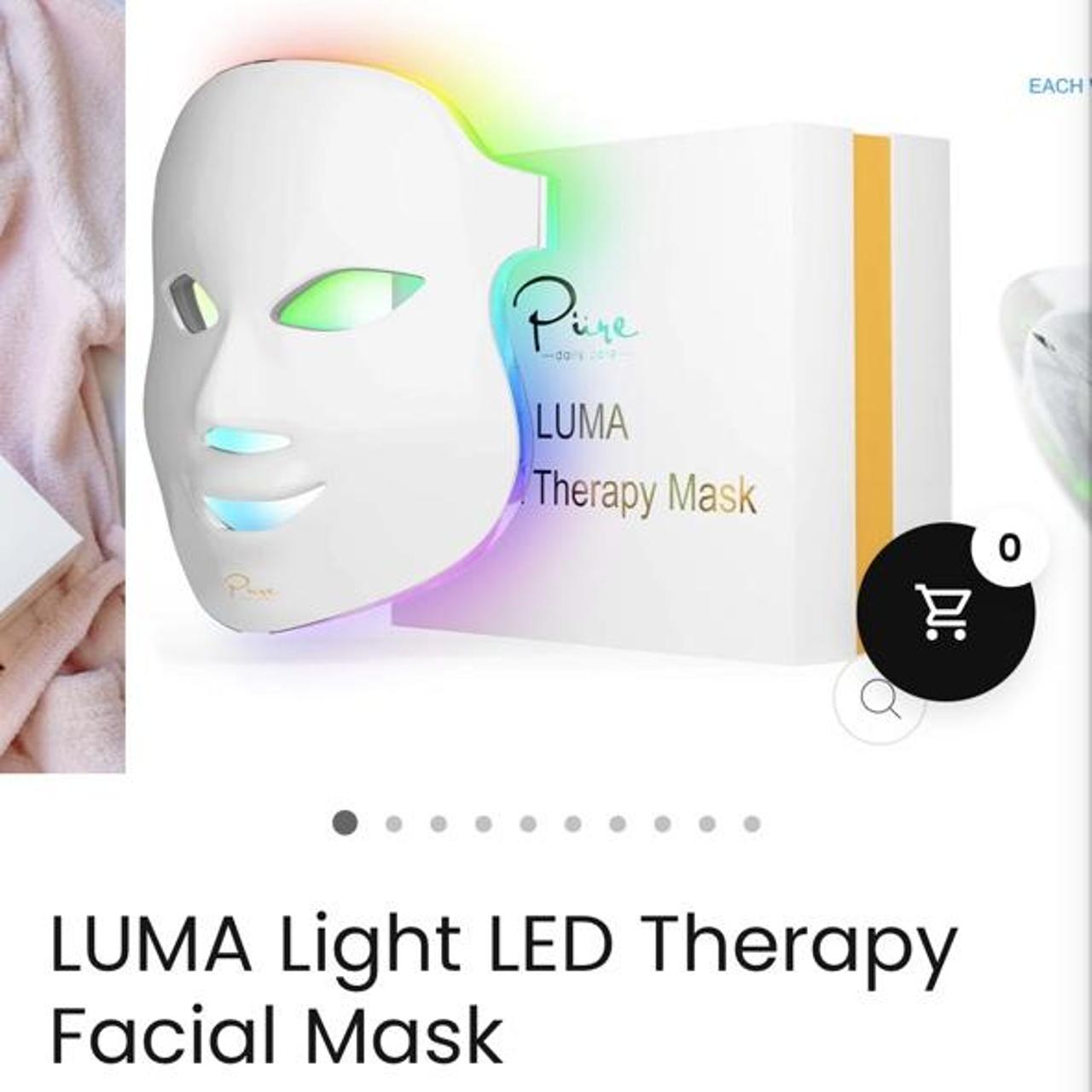 Pure daily care LUMA Light Therapy LED mask retails... Depop