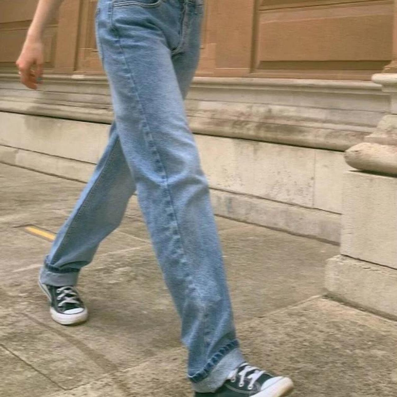 brandy melville (j. galt) addison jeans 🌼 midrise... Depop