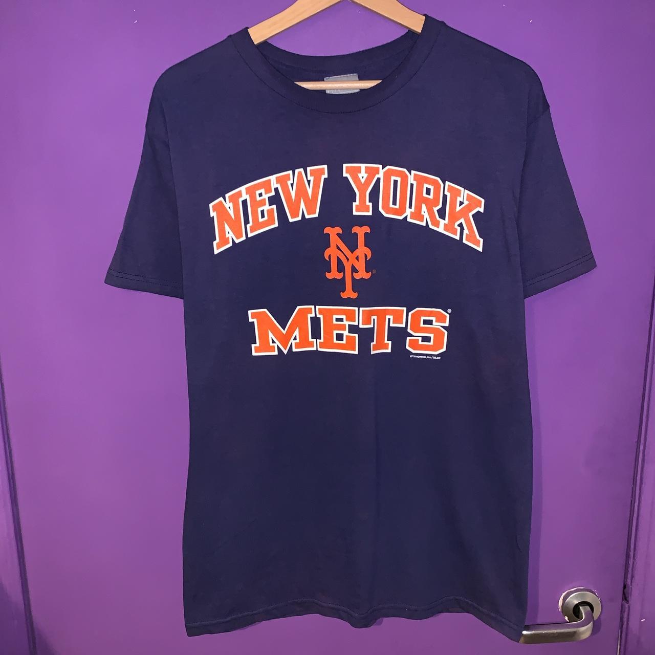 mlb-new-york-mets-spell-out-graphic-t-shirt-top-depop