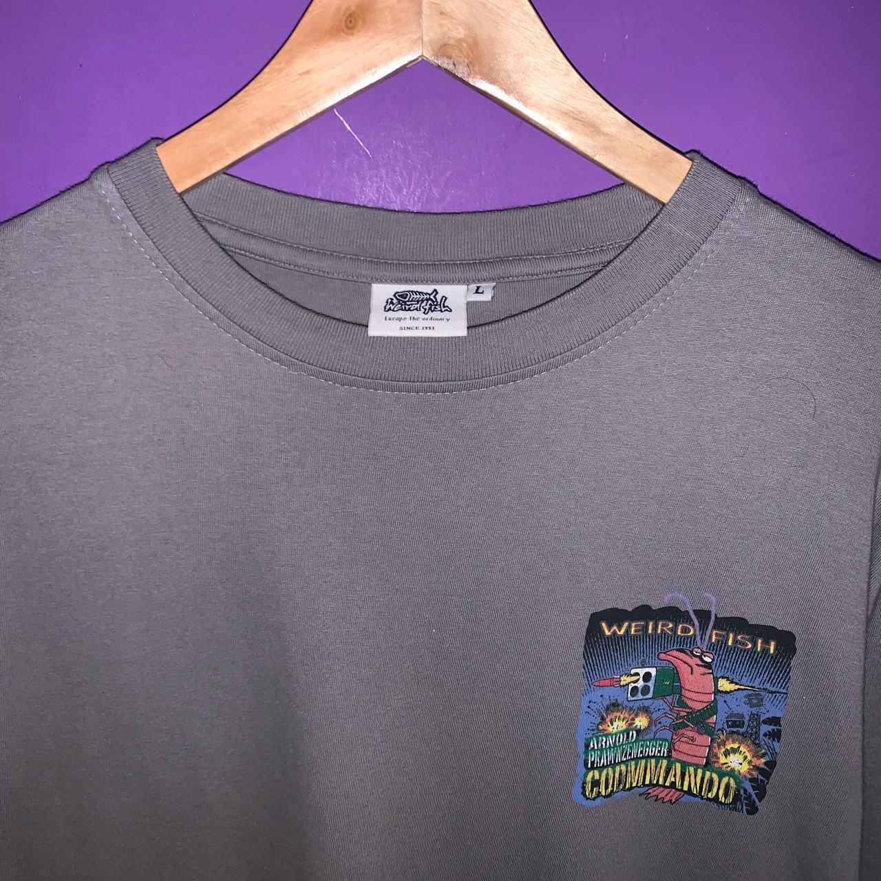 🔹 Weird Fish Arnold Prawnzenegger Schwarzenegger... Depop