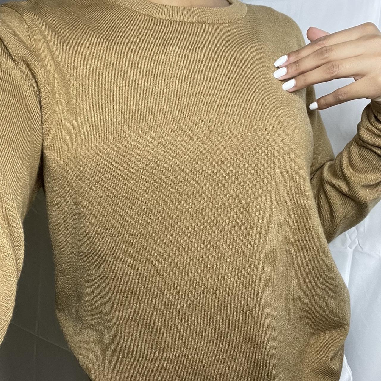 Primark Men's Khaki and Tan Jumper | Depop