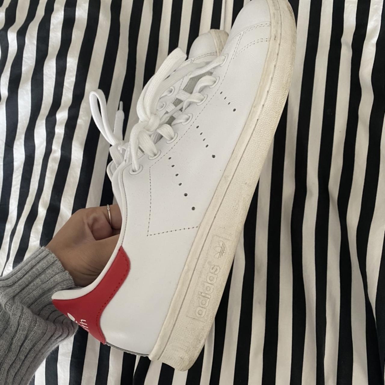 mens red stan smiths