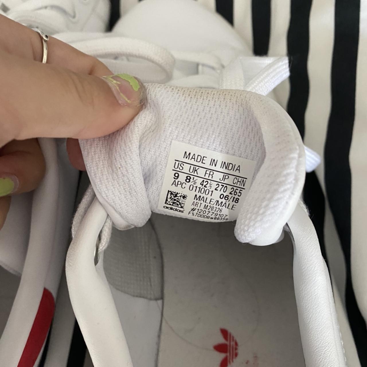 mens red stan smiths