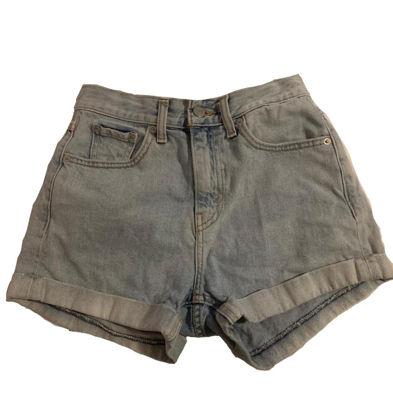 Levi’s cuffed denim shorts originally purchased for... - Depop