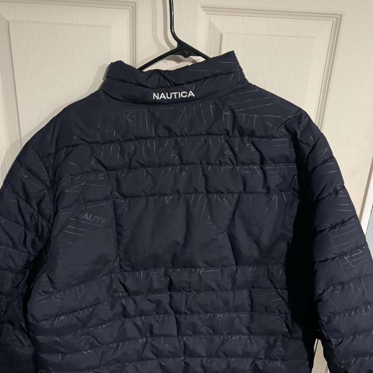 Nautica puffy bubble jacket size large no flaws... - Depop