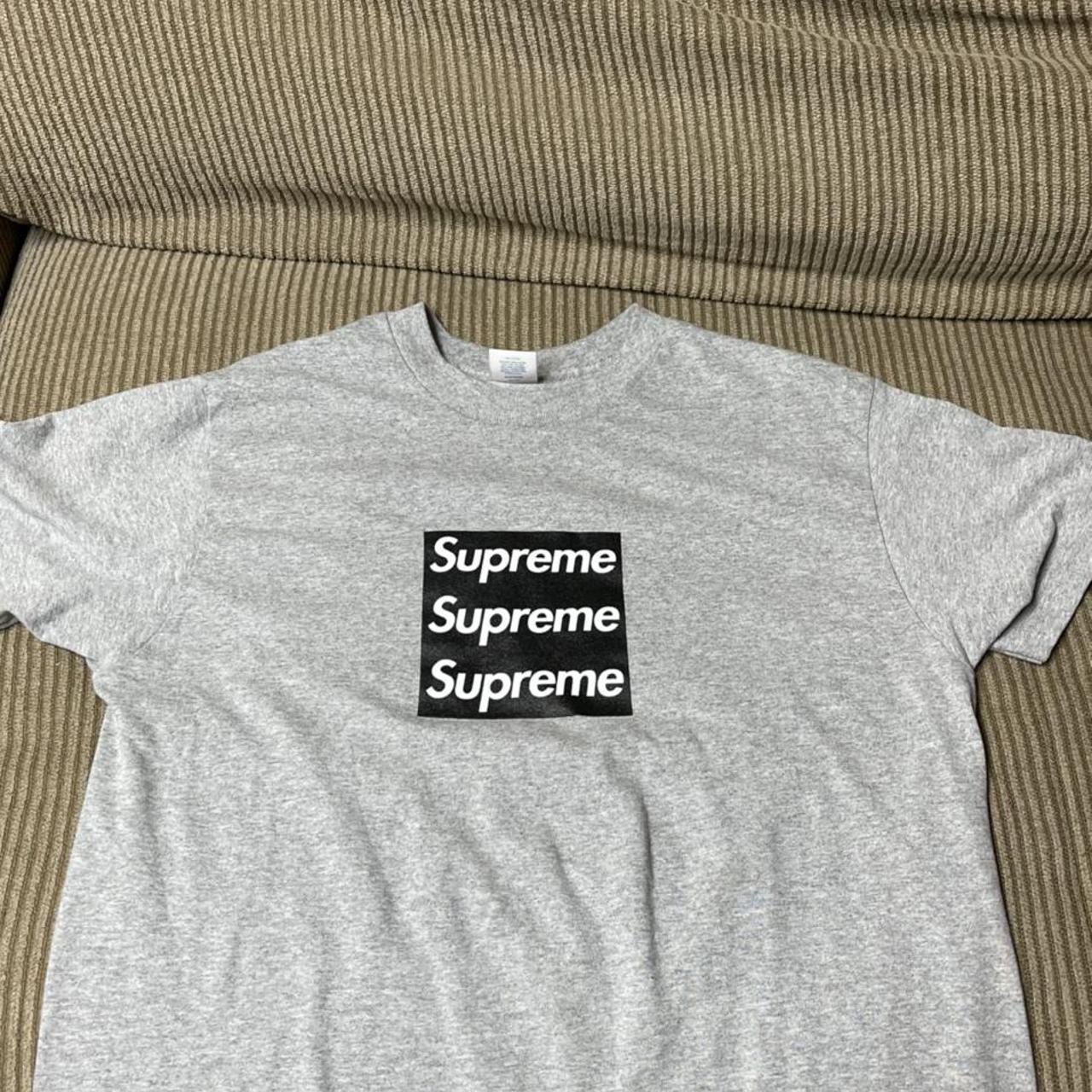 Asspizza supreme triple bogo grey size medium no... - Depop