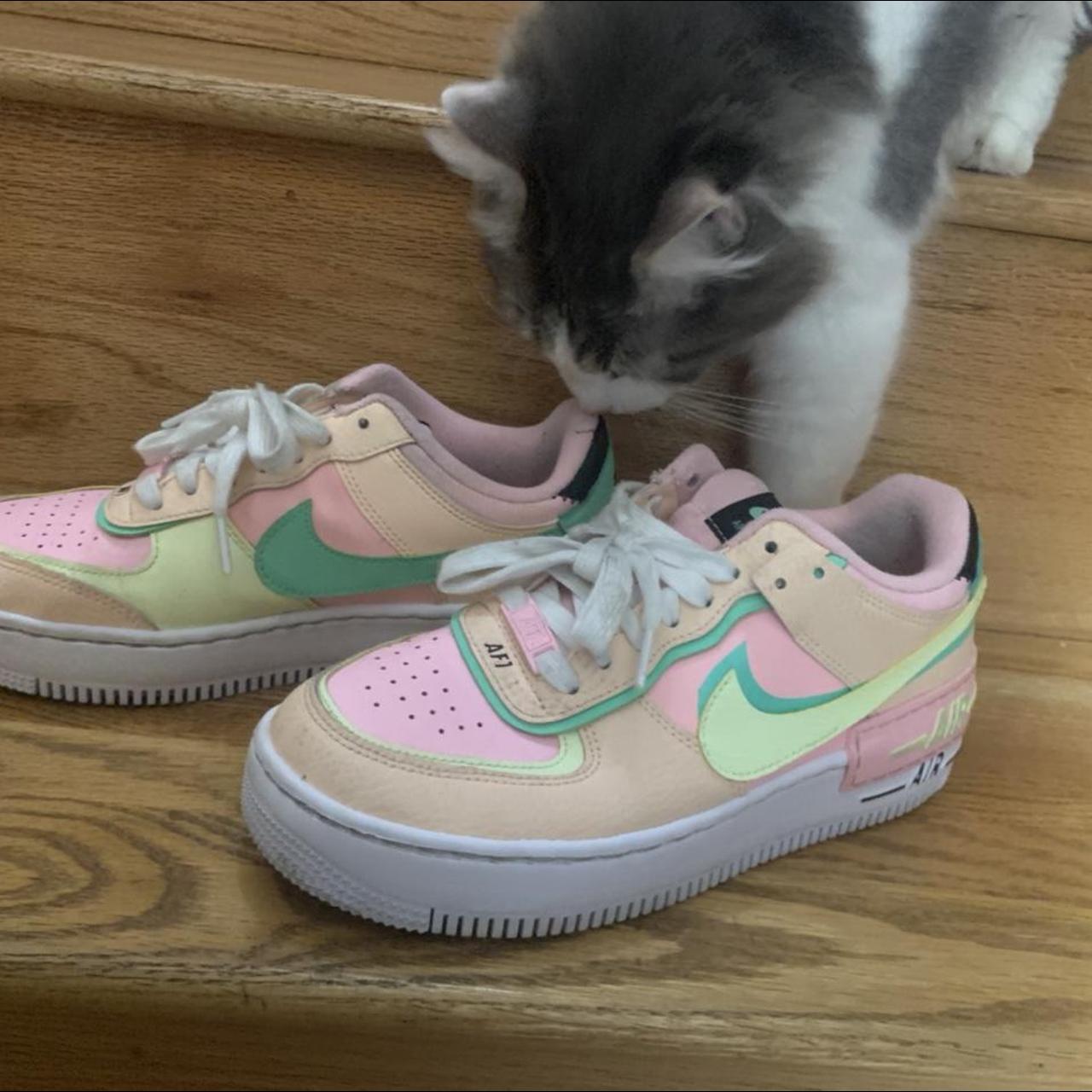 Nike Air Force 1 Shadow 'Pastel' Comes with 3 - Depop