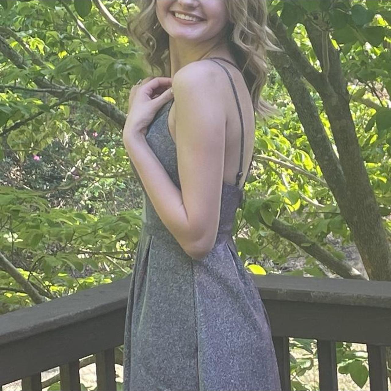 Crystal Doll Women's Silver Dress