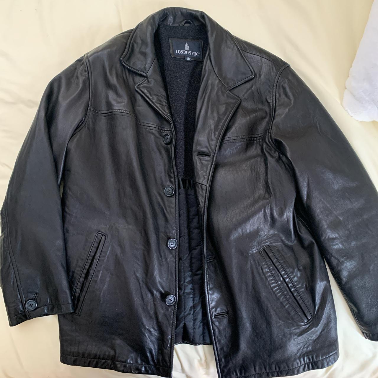 london fog leather jacket