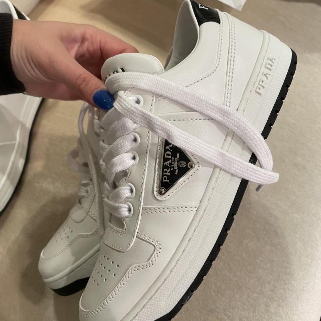 Prada womens shop trainers