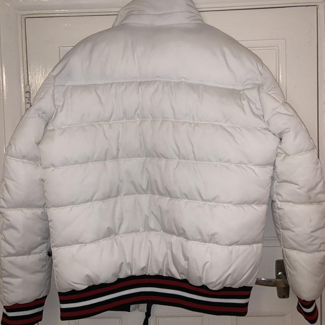 zara white puffer jacket mens