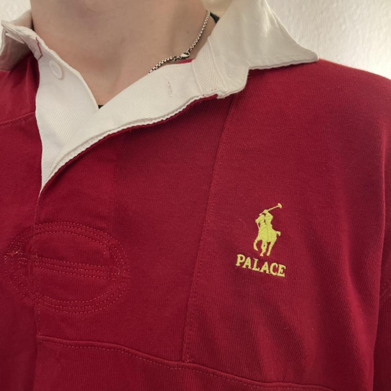 PALACE P2 Rugby shirt  Red