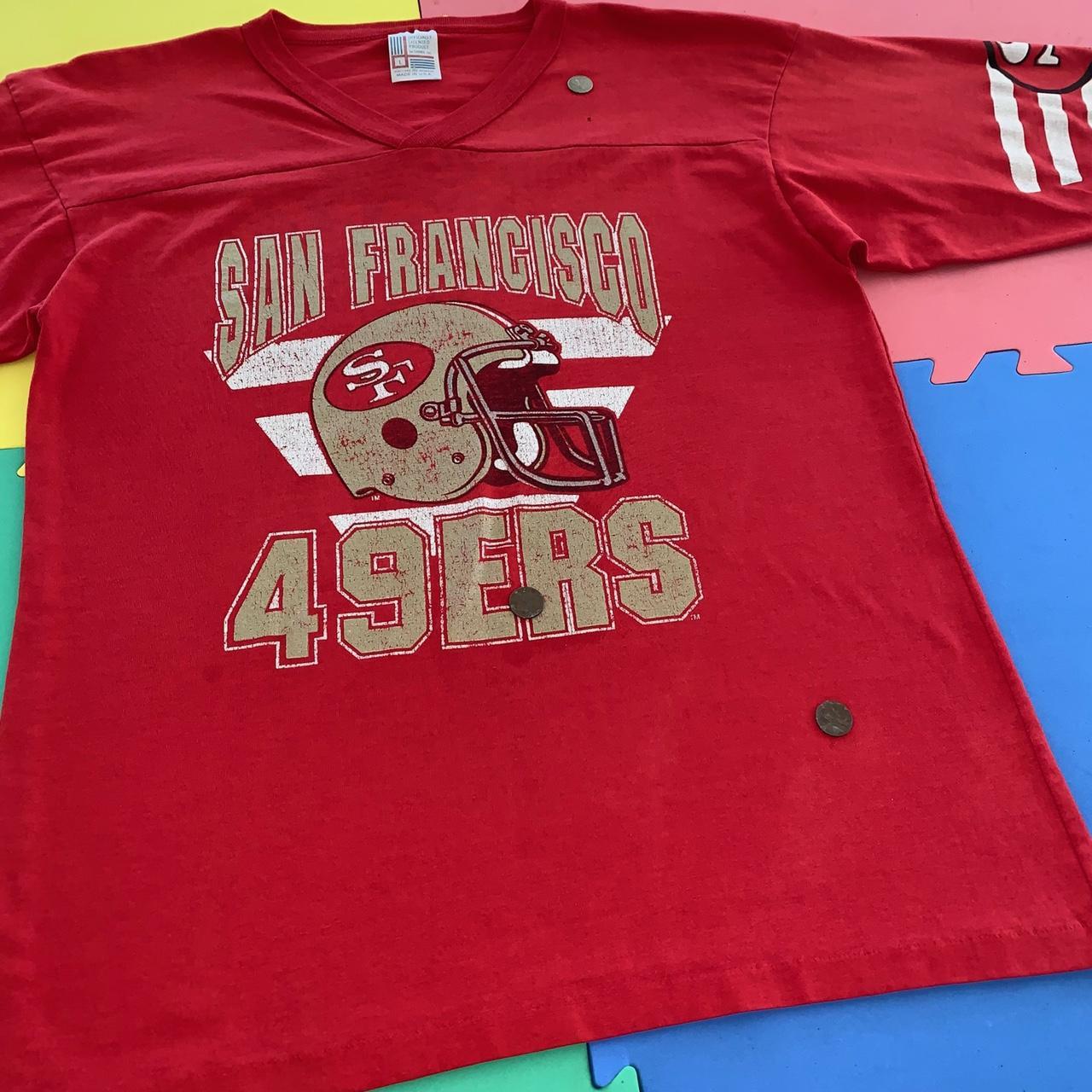 SAN FRANCISCO 49ERS vintage vtg 80's 90's tee shirt. - Depop