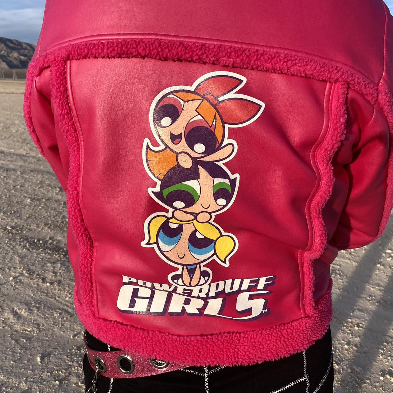 Vintage POWERPUFF GIRLS Fleece Jacket. SUPER RARE!... Depop