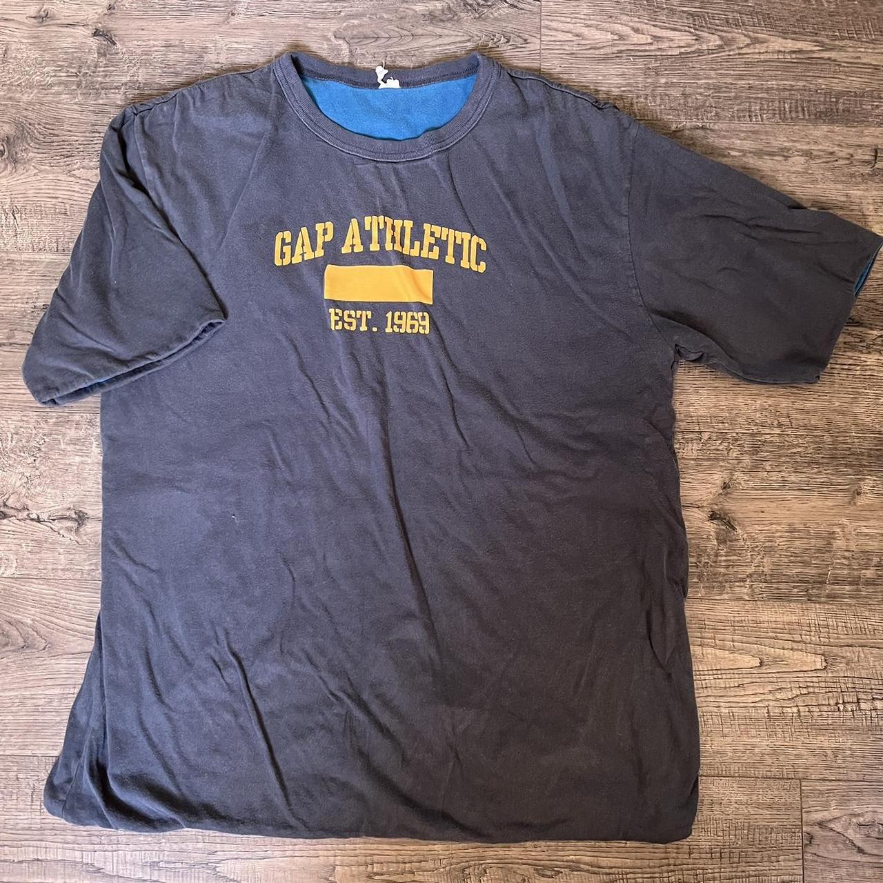 Gap, athletic T-shirt, material is pretty thick, no... - Depop
