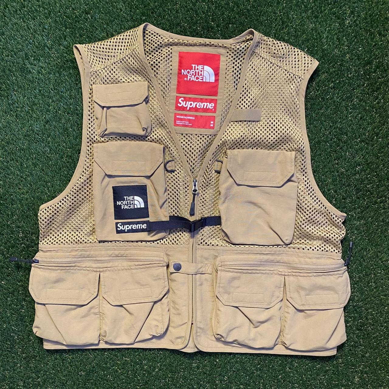 Supreme x North Face Cargo Vest Size:... - Depop