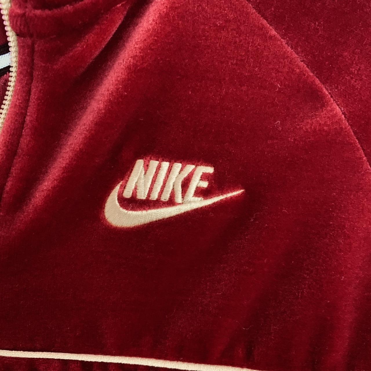 cropped nike half zip