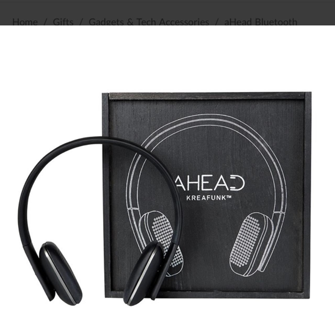 Kreafunk Wireless Headphones Black edition #Y2K... - Depop