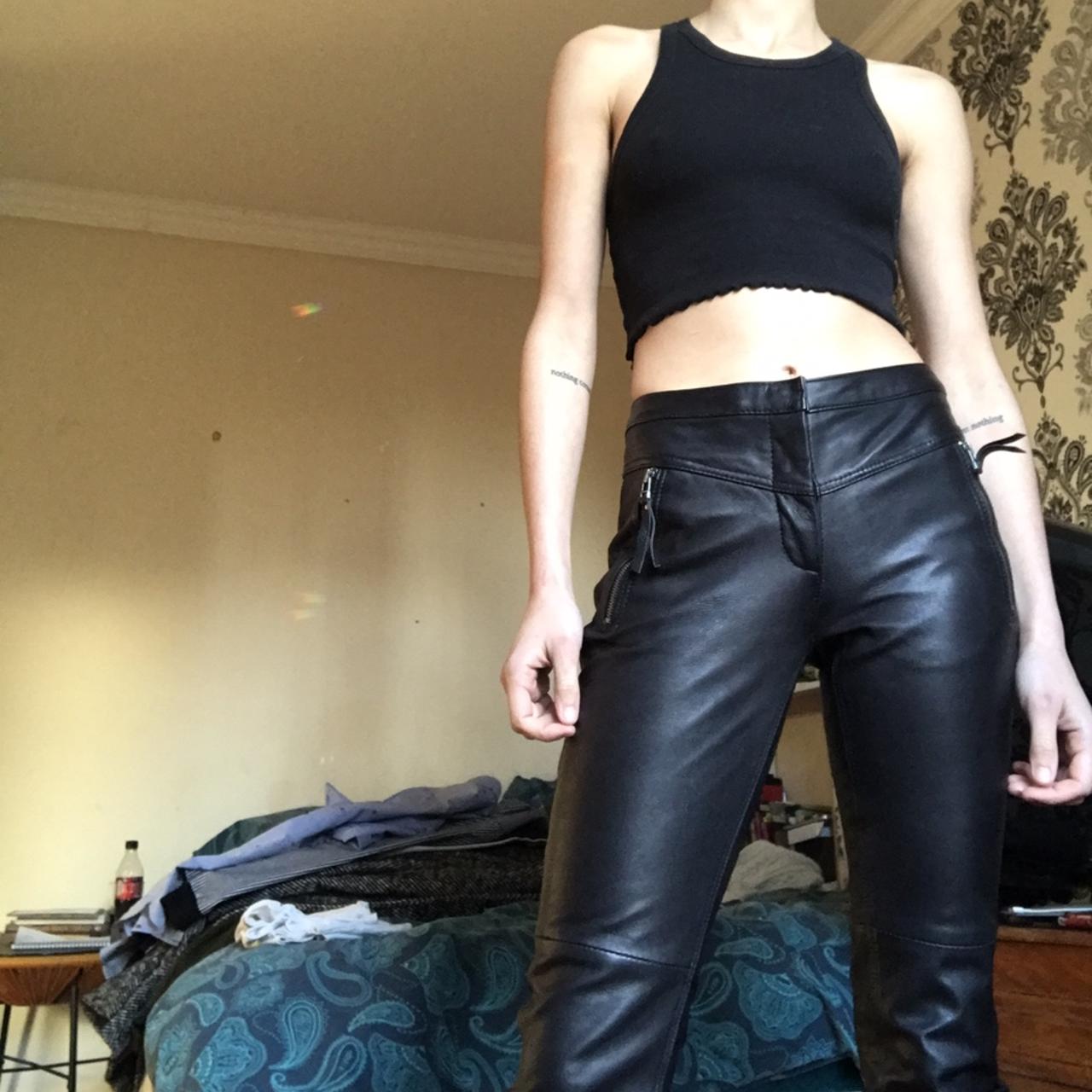 YAS Leather Trousers outlet  Women  1800 products on sale   FASHIOLAcouk