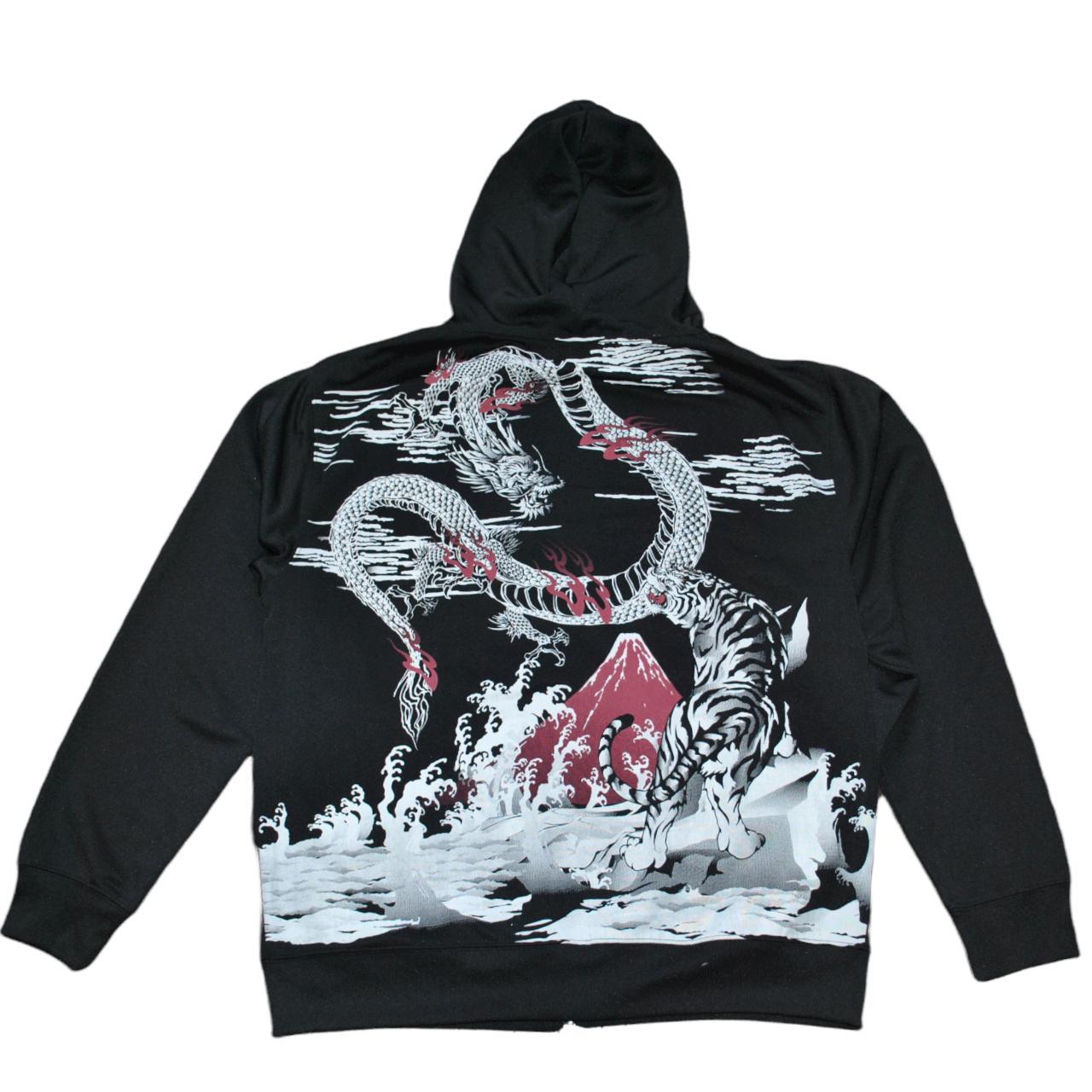 Japanese dragon clearance hoodie