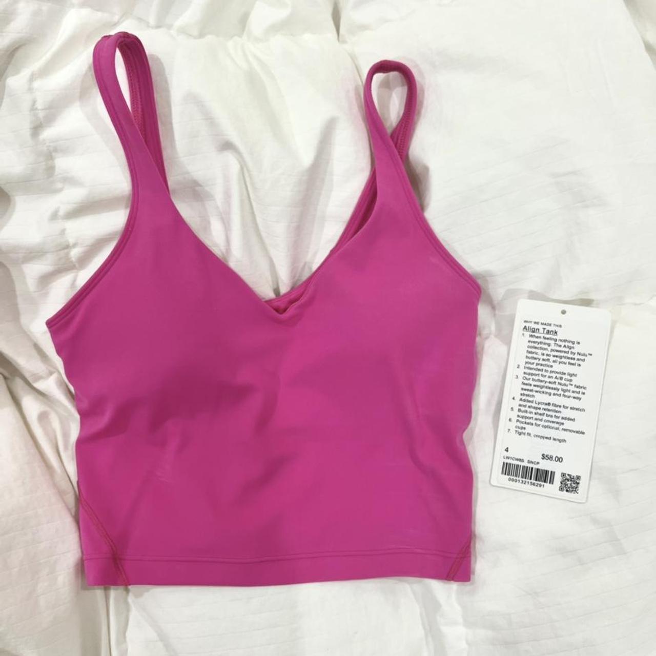 Lulu lemon align tank Never worn- no bra padding - Depop