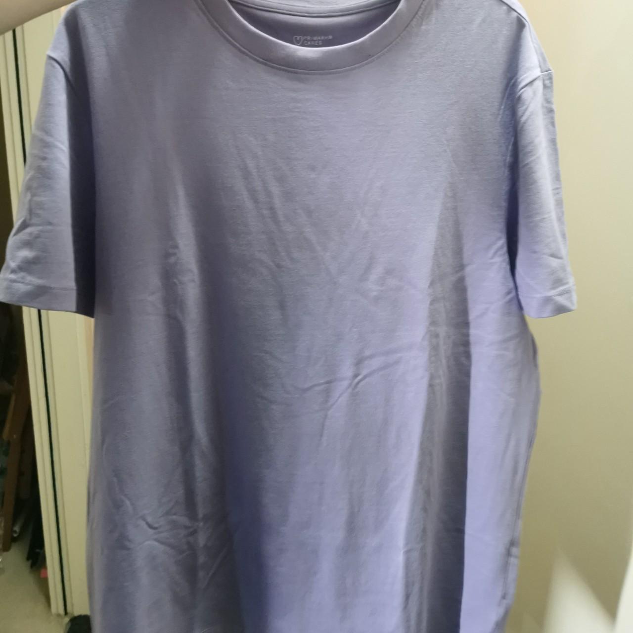 Primark lilac mens slim fit shirt size large Worn... - Depop