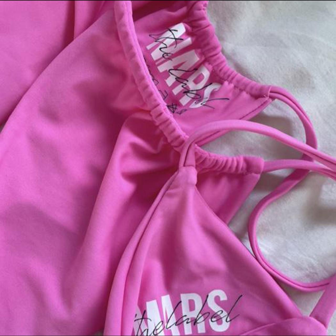 Mars the label pink bikini size 8 worn once comes... - Depop