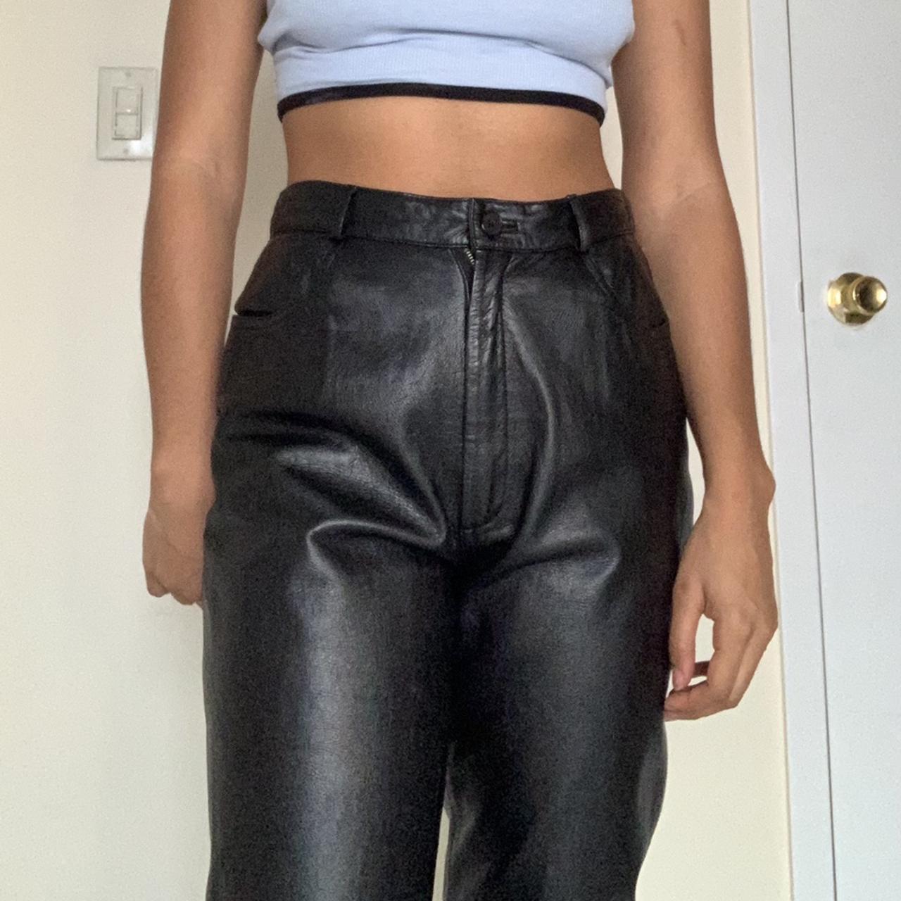 Vintage buttery smooth leather pants. In wonderful... - Depop