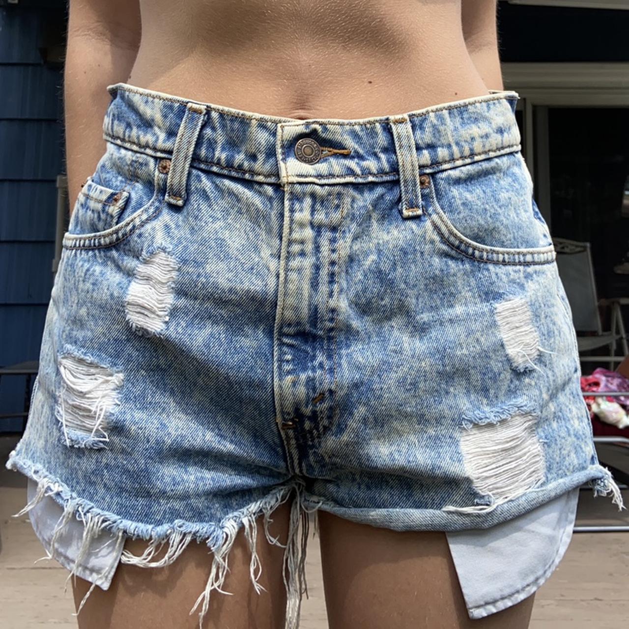 Levi's jean shorts top sale