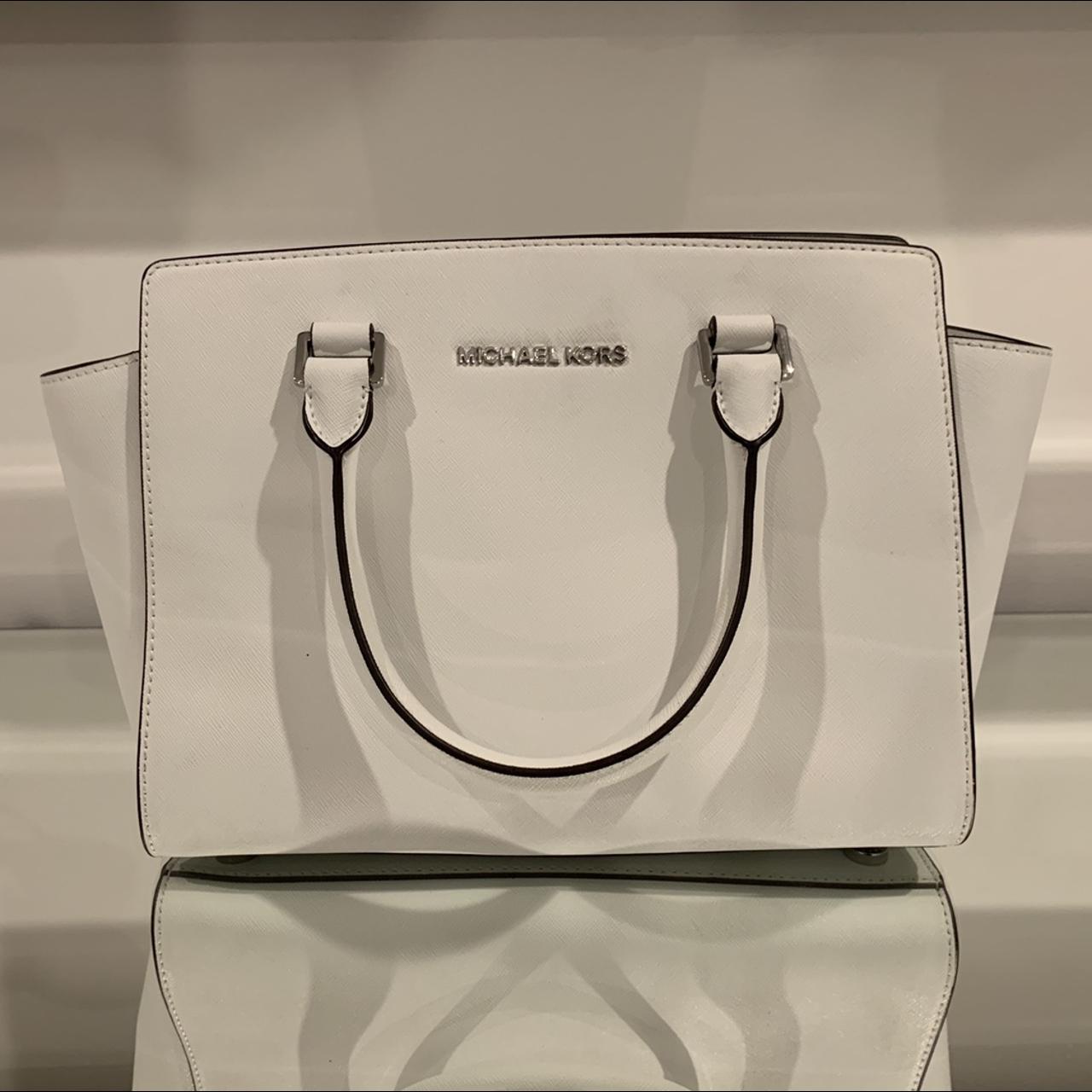 Michael kors hot sale selma white