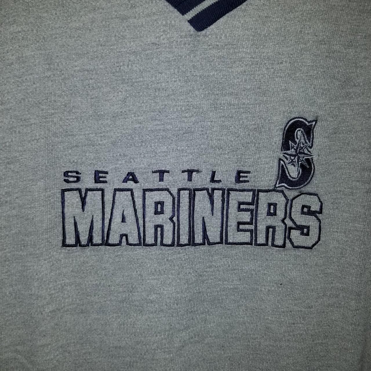 Seattle Mariners custom tie dye embroidered tee, no - Depop