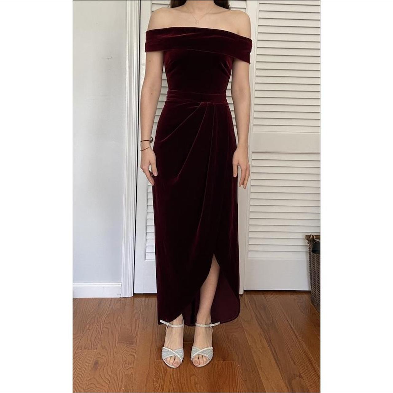 Edison 2024 velvet dress