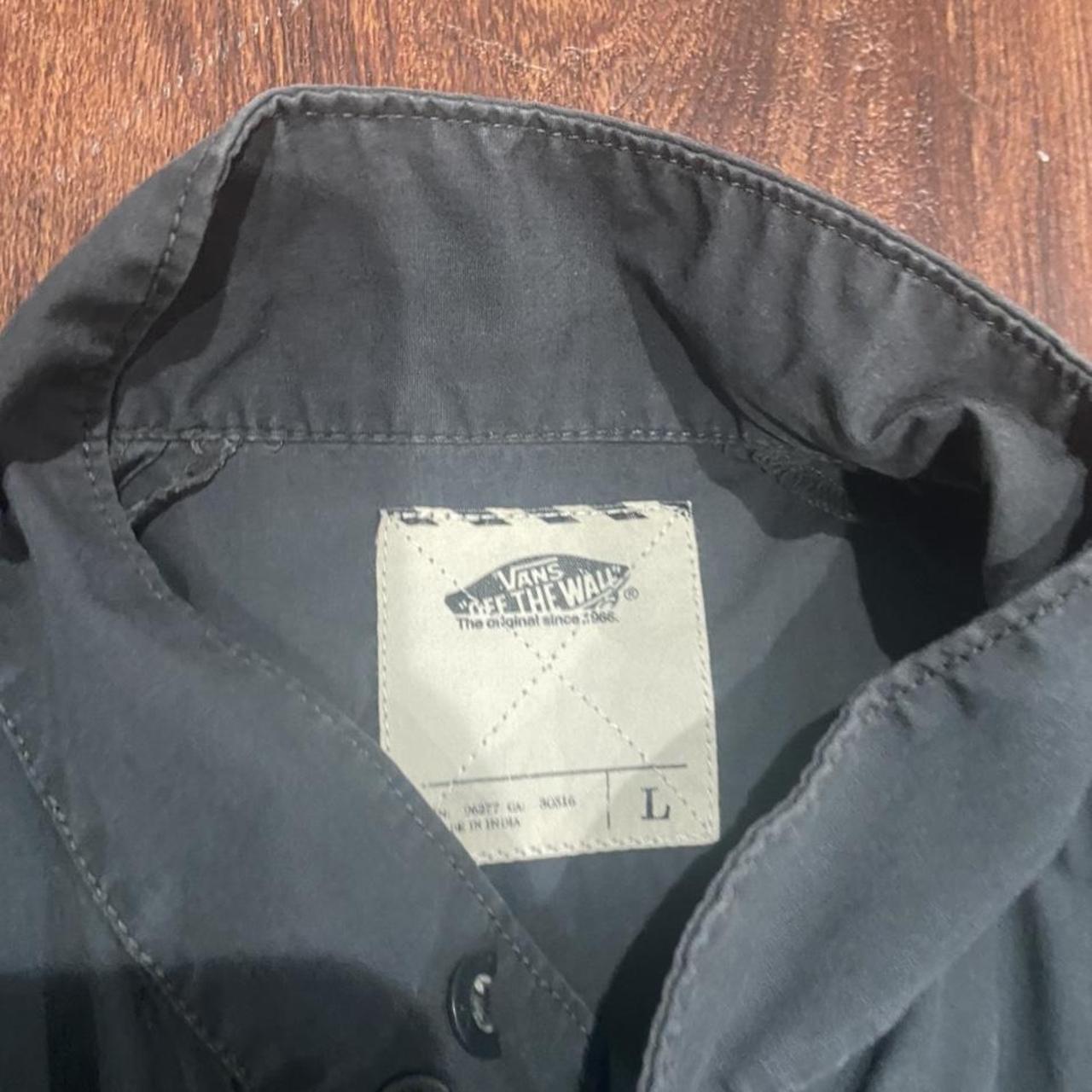 Vans Men's Black Jacket | Depop