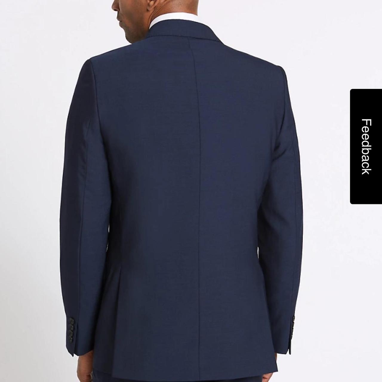 Mens tailored fit suit jacket This men’s suit... Depop