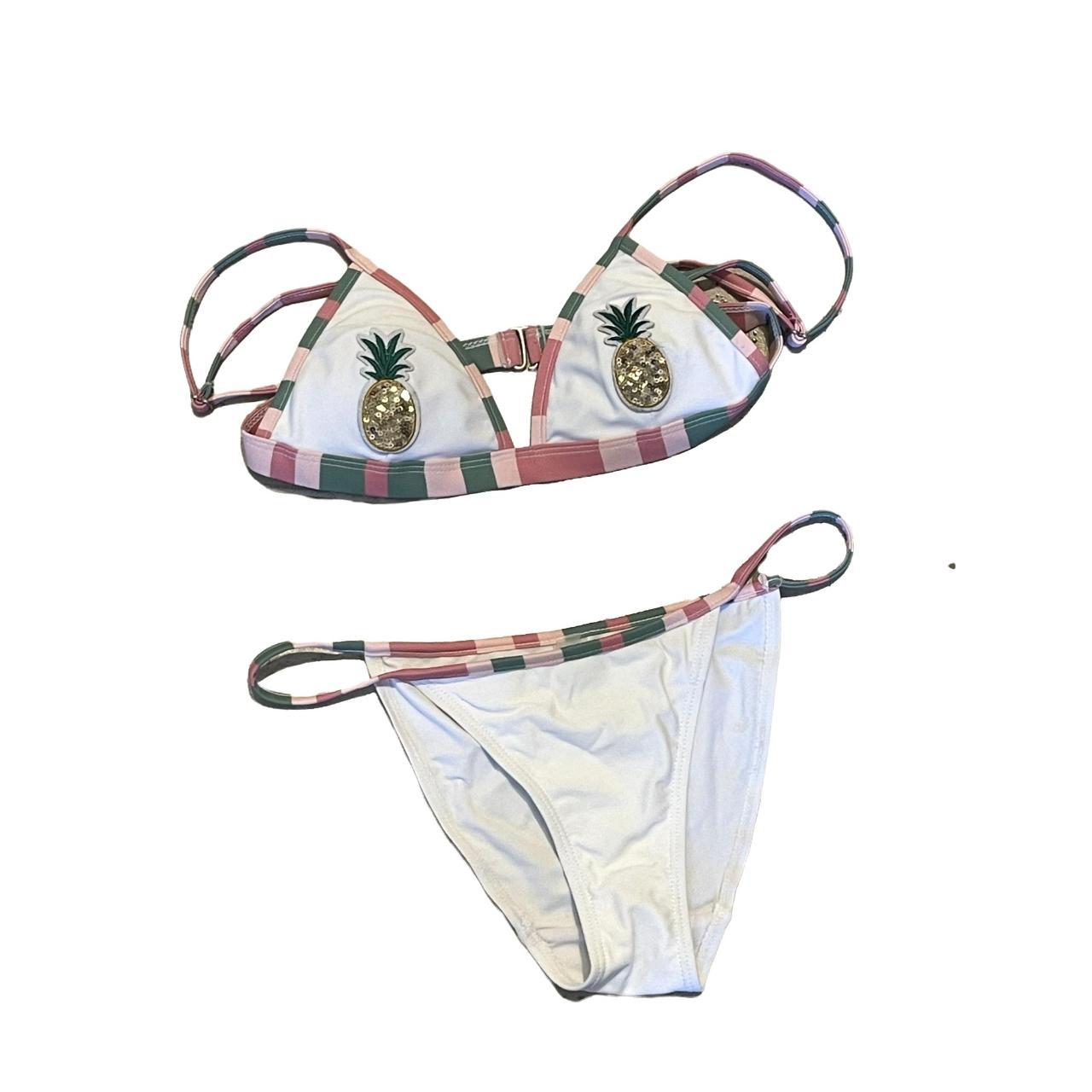 Product Image 1 - NWOT Kensie string bikini. White