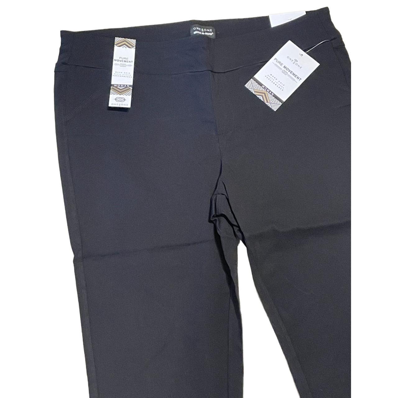 Stretch 3X black capri pants Features: •... - Depop