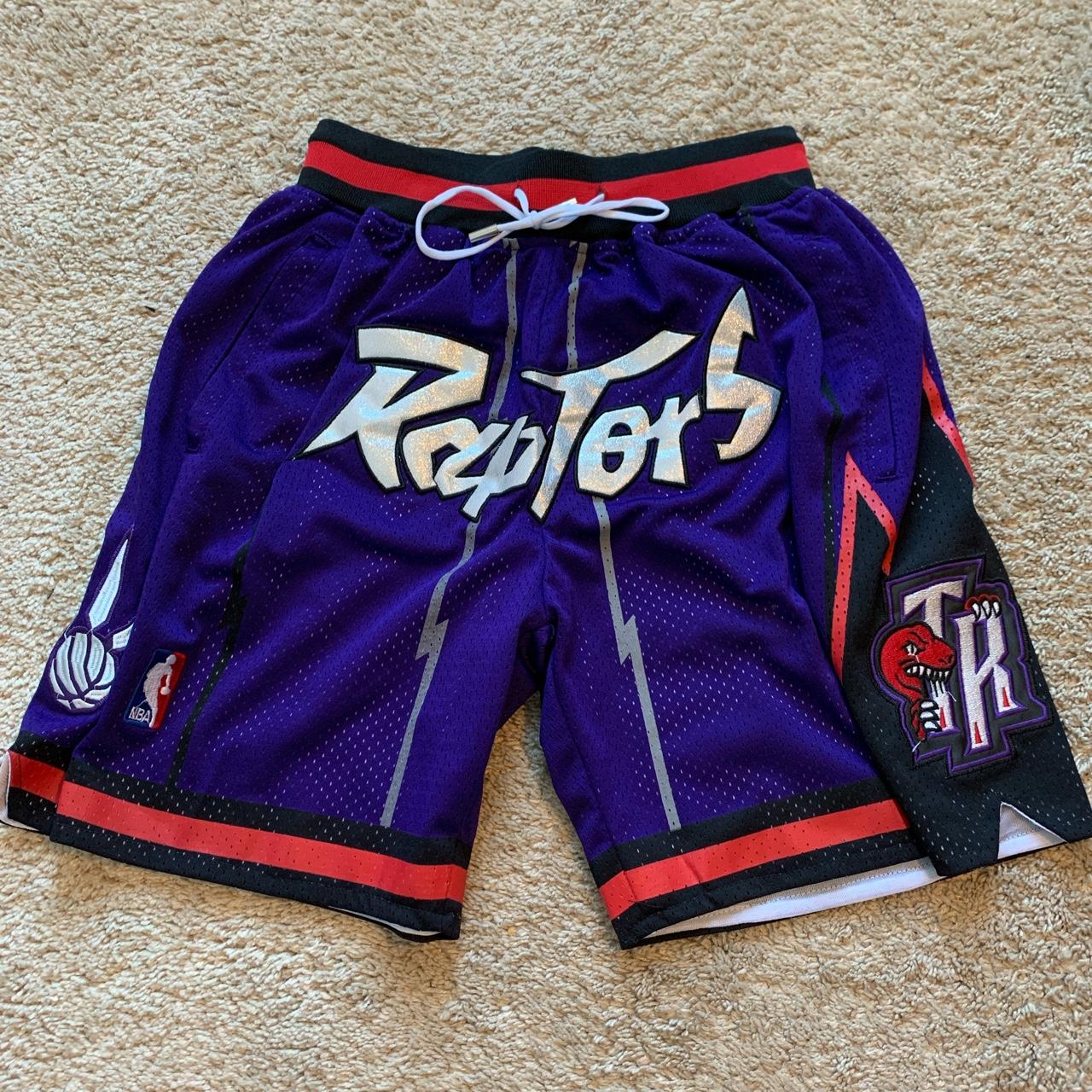 Just Don Raptors Basketball Shorts Size XL Shorts - Depop