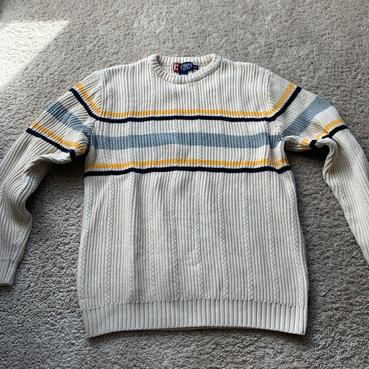 Chaps knit cheap sweater